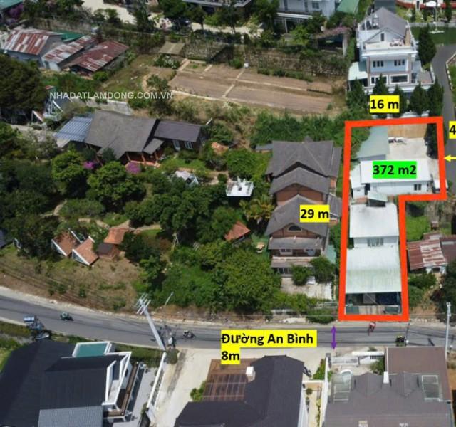 Bán đất tặng sẵn căn nhà mặt tiền An Bình, P. 3, Đà Lạt view cáp treo chỉ 37tr/m².