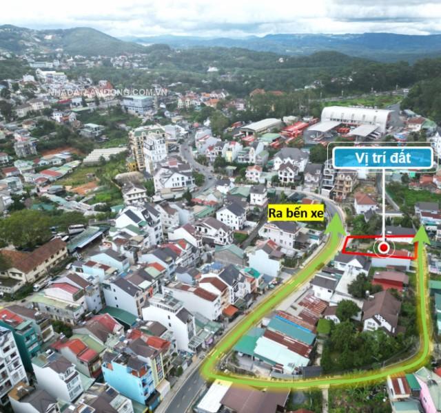 Lô đất Đẹp đường 2 mặt tiền trước sau đường Tô Hiến Thành - Cách bến xe Đà Lạt 1km